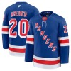New York Rangers Fanatics Premium Chris Kreider 2024-25 Heim Blau Trikot - Herren